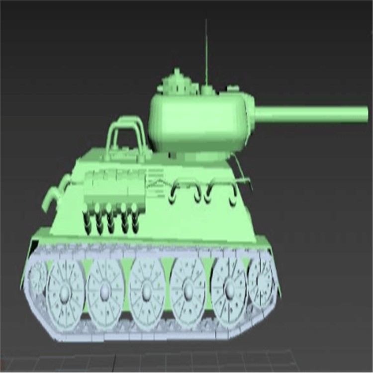 白河充气军用坦克模型